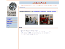 Tablet Screenshot of labirinti.unisannio.it